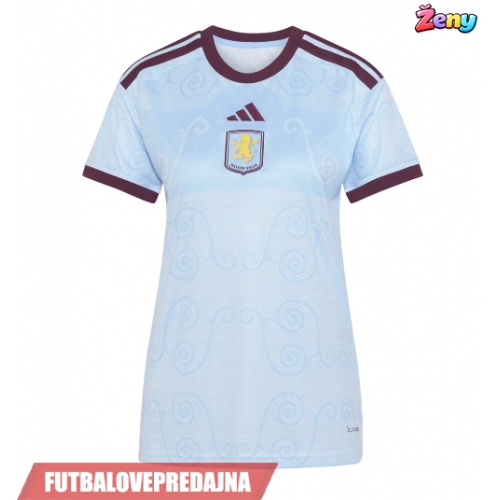 Lacne Ženy Futbalové dres Aston Villa Johan Manzambi #44 2026-27 Krátky Rukáv - Tretina